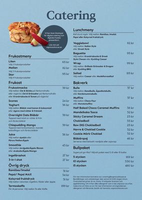 Erbjudanden av Restauranger och Kaféer i Landskrona | Catering Meny de Espresso House | 2023-09-11 - 2023-12-02