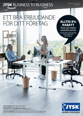 JYSK-katalog i Umeå | Business to Business katalog | 2023-10-01 - 2024-01-31
