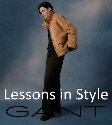 Gant-katalog i Norrköping | Lessons in Style | 2023-10-02 - 2023-12-09