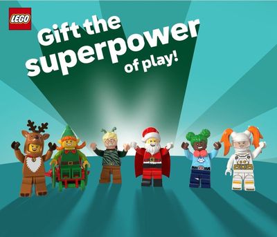 Erbjudanden av Leksaker och Barn i Västerås | Gift the superpower of play! de LEGO | 2023-10-21 - 2023-12-31