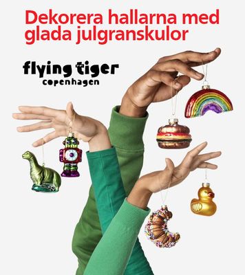 Erbjudanden av Möbler och Inredning i Västervik | Jul 2023 de Flying Tiger | 2023-11-01 - 2023-12-16