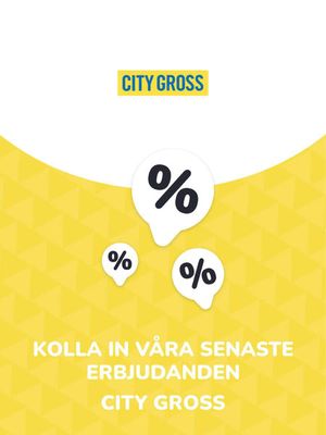 City Gross-katalog i Stockholm | Erbjudanden City Gross | 2023-11-02 - 2024-11-02