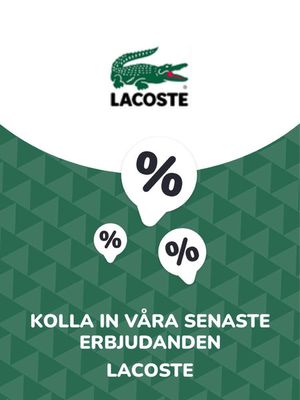 Erbjudanden av Lyxmärken i Malmö | Erbjudanden Lacoste de Lacoste | 2023-11-03 - 2024-11-03