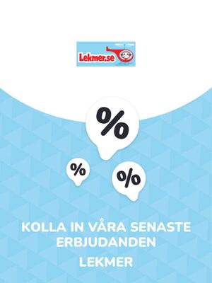 Erbjudanden av Leksaker och Barn i Solna | Erbjudanden Lekmer de Lekmer | 2023-11-03 - 2024-11-03