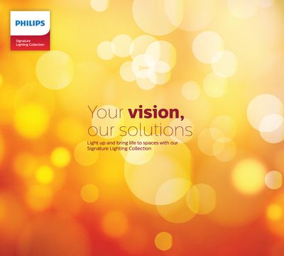 Erbjudanden av Elektronik och Vitvaror | Signature Lighting Collection de Philips | 2023-11-06 - 2023-12-30