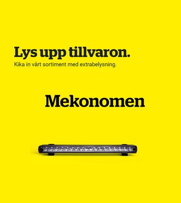 Erbjudanden av Bilar och Motor i Norrköping | Extrabelysning de Mekonomen | 2023-11-07 - 2023-12-07