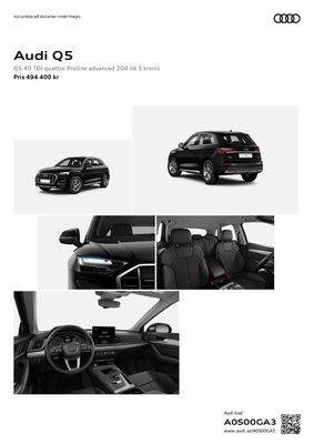 Audi-katalog | Audi Q5 | 2023-11-08 - 2024-11-08