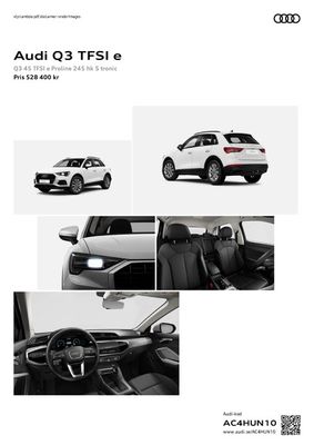 Audi-katalog | Audi Q3 TFSI e | 2023-11-08 - 2024-11-08