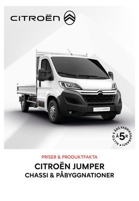 Erbjudanden av Bilar och Motor i Örebro | Citroën JUMPER de Citroën | 2023-11-09 - 2024-11-09