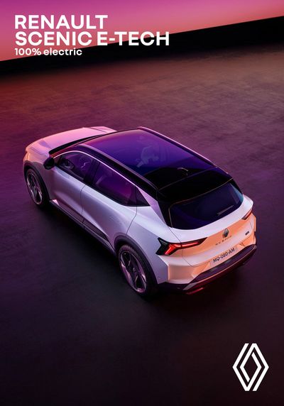 Erbjudanden av Bilar och Motor i Solna | Renault scenic e tech electric de Renault | 2024-02-08 - 2025-02-08