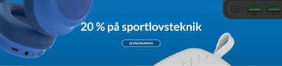 Erbjudanden av Elektronik och Vitvaror i Landskrona | 20 % på sportlovsteknik de Kjell & Company | 2024-02-16 - 2024-02-29
