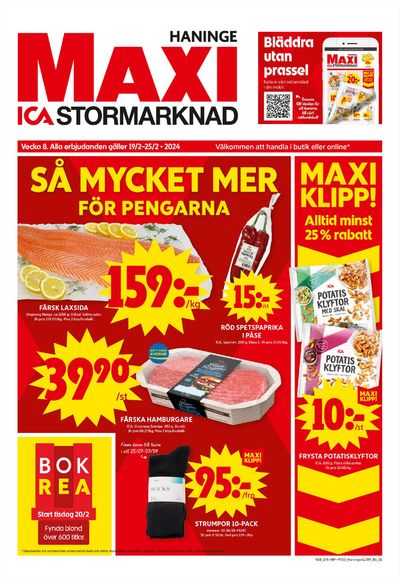 ICA Maxi-katalog i Haninge | ICA Maxi Erbjudanden | 2024-02-19 - 2024-02-25