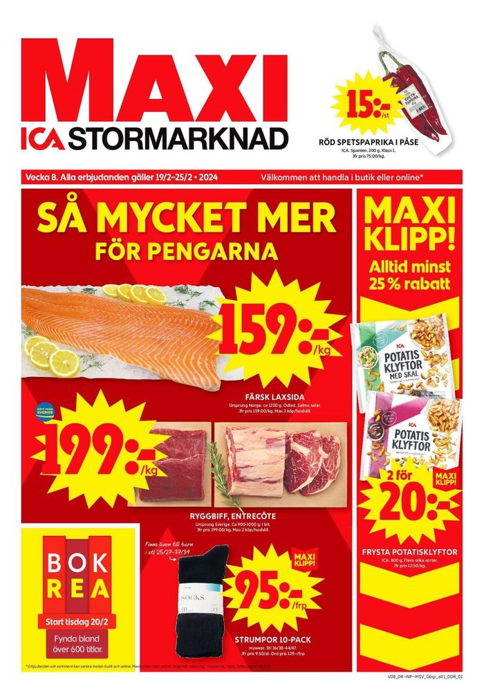 ICA Maxi-katalog i Göteborg | ICA Maxi Erbjudanden | 2024-02-19 - 2024-02-25