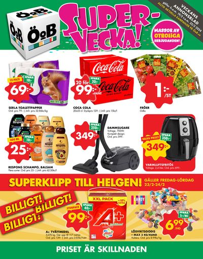 Erbjudanden av Matbutiker i Kungsbacka | ÖoB reklambad ! de ÖoB | 2024-02-20 - 2024-03-05