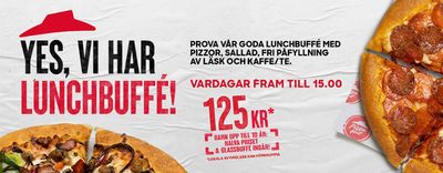 Erbjudanden av Restauranger och Kaféer i Bromma | Pizza Hut  de Pizza Hut | 2024-02-21 - 2024-02-29