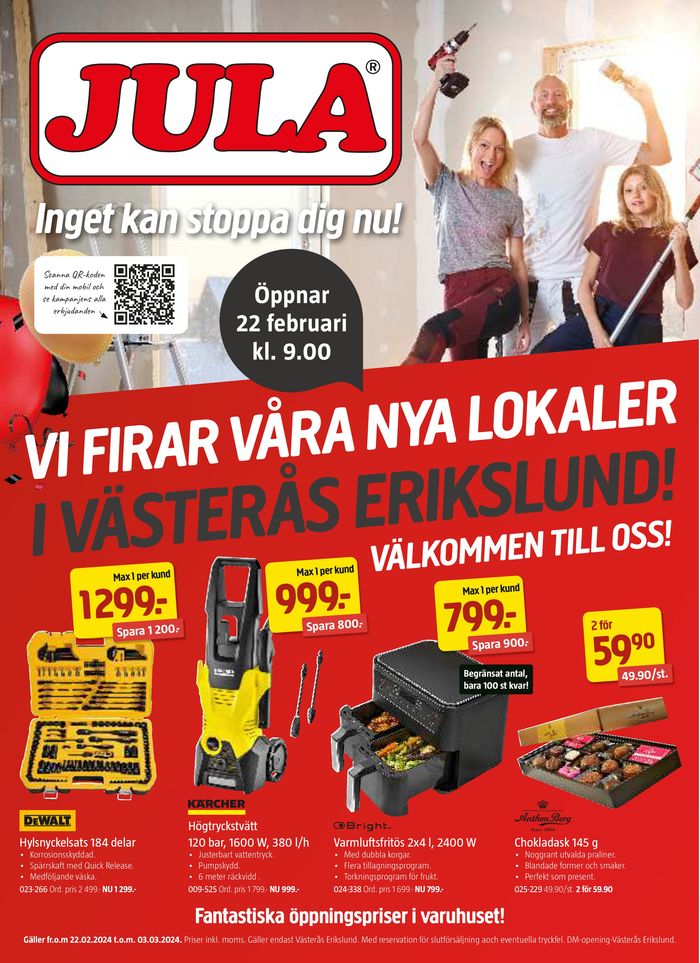 Jula-katalog i Örebro | Jula reklamblad | 2024-02-22 - 2024-03-07