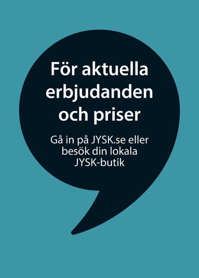 Erbjudanden av Möbler och Inredning i Umeå | Business to Business katalog de JYSK | 2024-02-29 - 2024-03-14