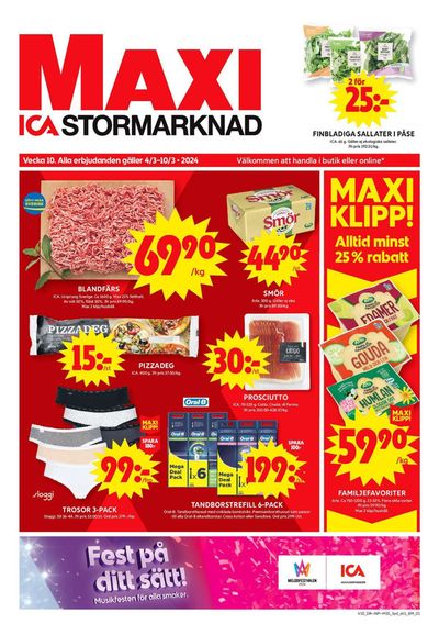 ICA Maxi-katalog i Malmö | ICA Maxi Erbjudanden | 2024-03-04 - 2024-03-10