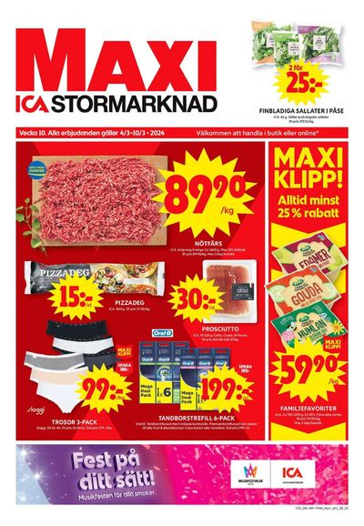 ICA Maxi-katalog i Skellefteå | ICA Maxi Erbjudanden | 2024-03-04 - 2024-03-10