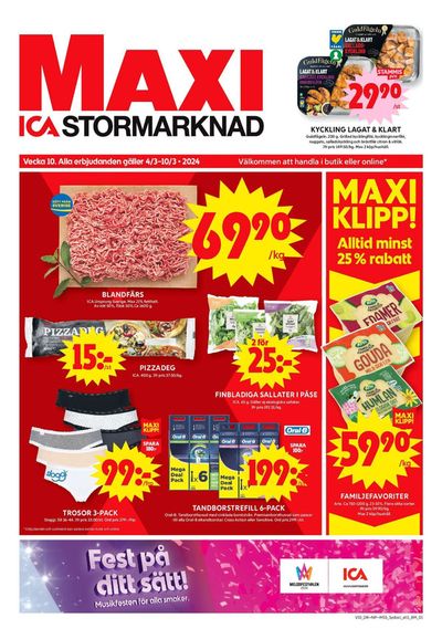 ICA Maxi-katalog i Oskarshamn | ICA Maxi Erbjudanden | 2024-03-04 - 2024-03-10