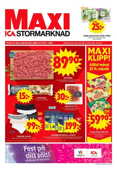 ICA Maxi-katalog i Nyköping | ICA Maxi Erbjudanden | 2024-03-04 - 2024-03-10