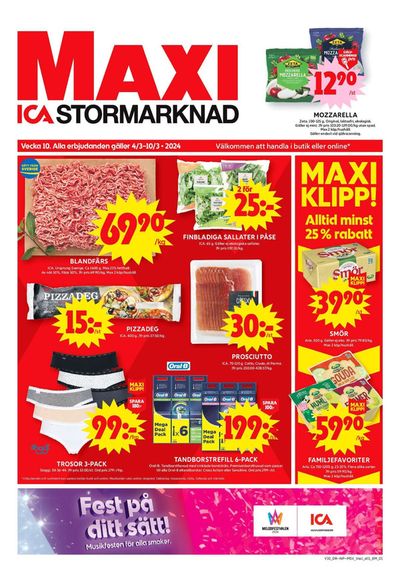 ICA Maxi-katalog i Alingsås | ICA Maxi Erbjudanden | 2024-03-04 - 2024-03-10
