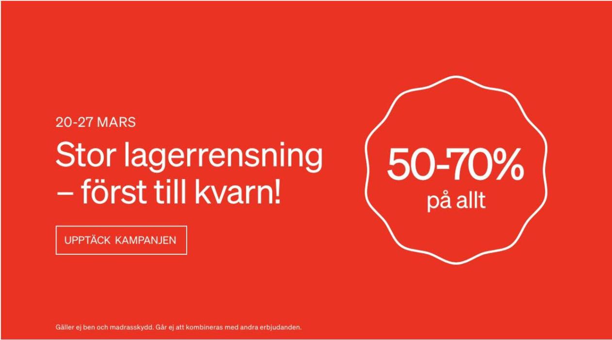 Kungsängen-katalog i Sundbyberg | 50-70% på allt ! | 2024-03-20 - 2024-03-29