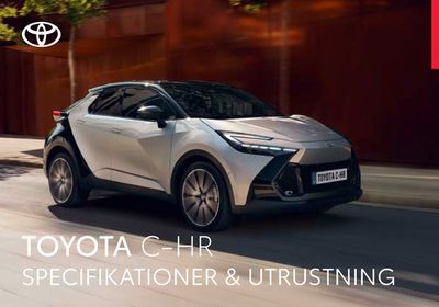 Toyota-katalog i Åkersberga | Toyota C-Hr Hybrid | 2024-03-22 - 2025-03-22