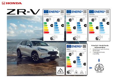 Honda-katalog i Klippan | Honda ZR-V däckmärkning | 2024-03-22 - 2025-03-22