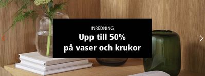 Erbjudanden av Möbler och Inredning i Täby | Upp till 50% på vaser och krukor ! de Kitch'n | 2024-04-04 - 2024-04-18