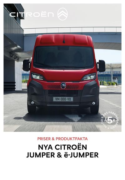 Citroën-katalog i Sollentuna | Citroën NYA JUMPER &amp; ë-JUMPER | 2024-04-05 - 2025-04-05