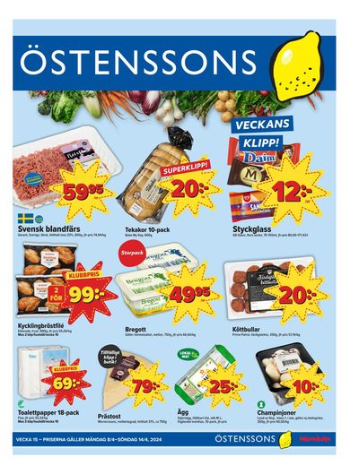Östenssons-katalog i Motala | Östenssons reklambad | 2024-04-07 - 2024-04-21