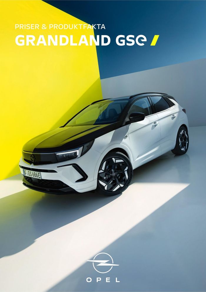 Opel-katalog i Linköping | Opel Grandland GSe | 2024-04-08 - 2025-04-08