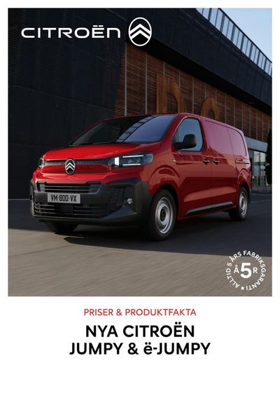Citroën-katalog i Nyköping | Citroën NYA JUMPY &amp; ë-JUMPY | 2024-04-08 - 2025-04-08