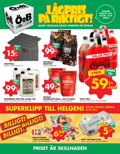 ÖoB-katalog i Sundsvall | ÖoB reklambad . | 2024-04-08 - 2024-04-22