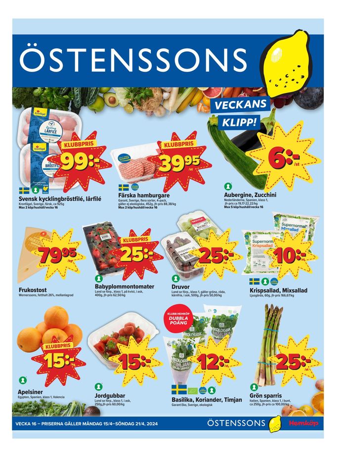 Östenssons-katalog i Motala | Östenssons reklambad | 2024-04-14 - 2024-04-28