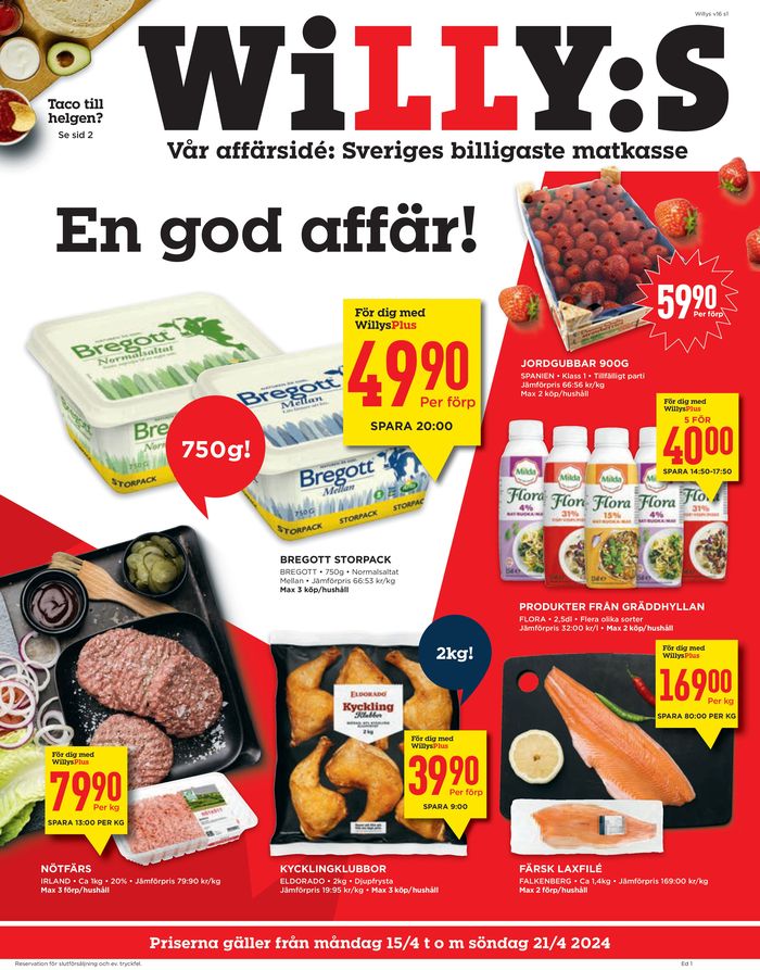 Willys-katalog i Köping | Willys Erbjudanden | 2024-04-15 - 2024-04-21