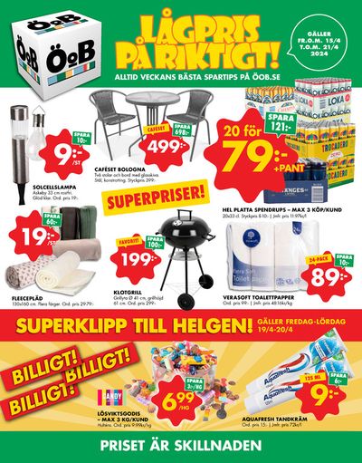 ÖoB-katalog i Strängnäs | ÖoB reklambad | 2024-04-15 - 2024-04-29