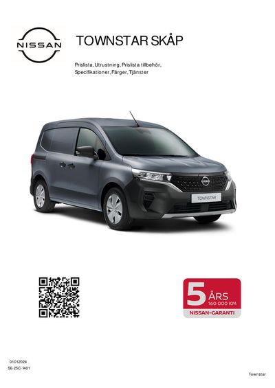 Erbjudanden av Bilar och Motor i Västerhaninge | Nissan Townstar Skåp de Nissan | 2024-04-16 - 2025-04-16