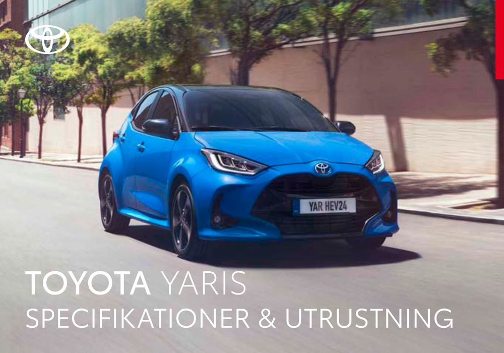 Toyota-katalog i Åkersberga | Toyota Yaris Hybrid | 2024-04-17 - 2025-04-17