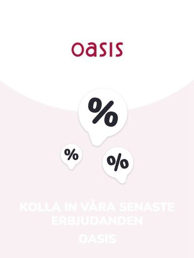 Oasis-katalog i Stockholm | Erbjudanden Oasis | 2024-04-17 - 2025-04-17