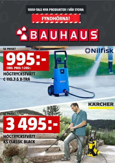 Erbjudanden av Bygg och Trädgård i Västerhaninge | Bauhaus reklamblad  de Bauhaus | 2024-04-17 - 2024-04-21
