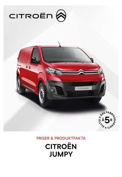 Erbjudanden av Bilar och Motor i Ystad | Citroën JUMPY de Citroën | 2024-04-18 - 2025-04-18