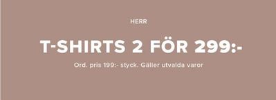 Erbjudanden av Kläder, Skor och Accessoarer i Täby | T-shirts r 2 för 299:-  de Cubus | 2024-04-18 - 2024-04-30