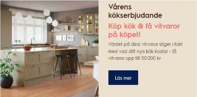 Erbjudanden av Elektronik och Vitvaror i Lund (Skåne) | Vårens kökserbjudande de Electrolux Home | 2024-04-18 - 2024-04-26