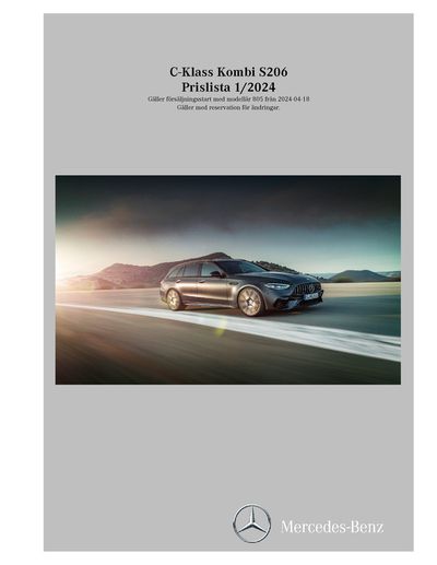 Mercedes-Benz-katalog i Göteborg | Mercedes-Benz Estate S206 | 2024-04-20 - 2025-04-20