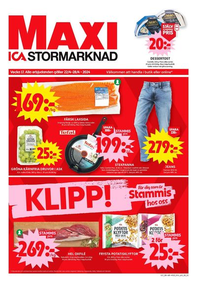 ICA Maxi-katalog i Kvicksund | ICA Maxi Erbjudanden | 2024-04-21 - 2024-05-05