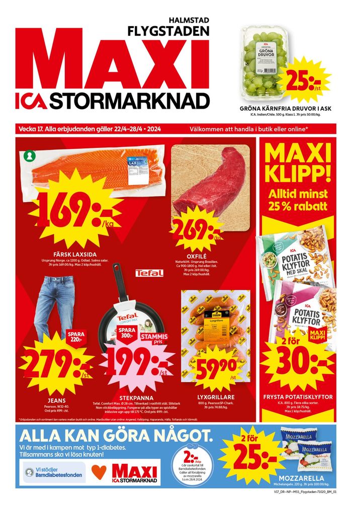 ICA Maxi-katalog i Halmstad | ICA Maxi Erbjudanden | 2024-04-22 - 2024-04-28