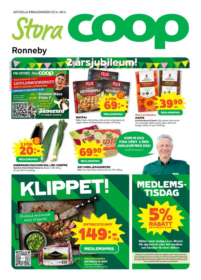 Stora Coop-katalog i Ronneby | Stora Coop Erbjudanden | 2024-04-22 - 2024-04-28