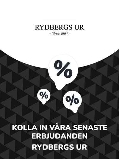 Rydbergs Ur-katalog i Ödåkra | Erbjudanden Rydbergs Ur | 2024-04-23 - 2025-04-23